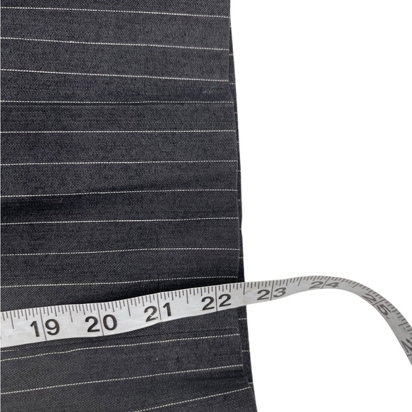 Will Smith Pinstripe Two Piece Suit Gray Size 10 - Picture 15 of 16